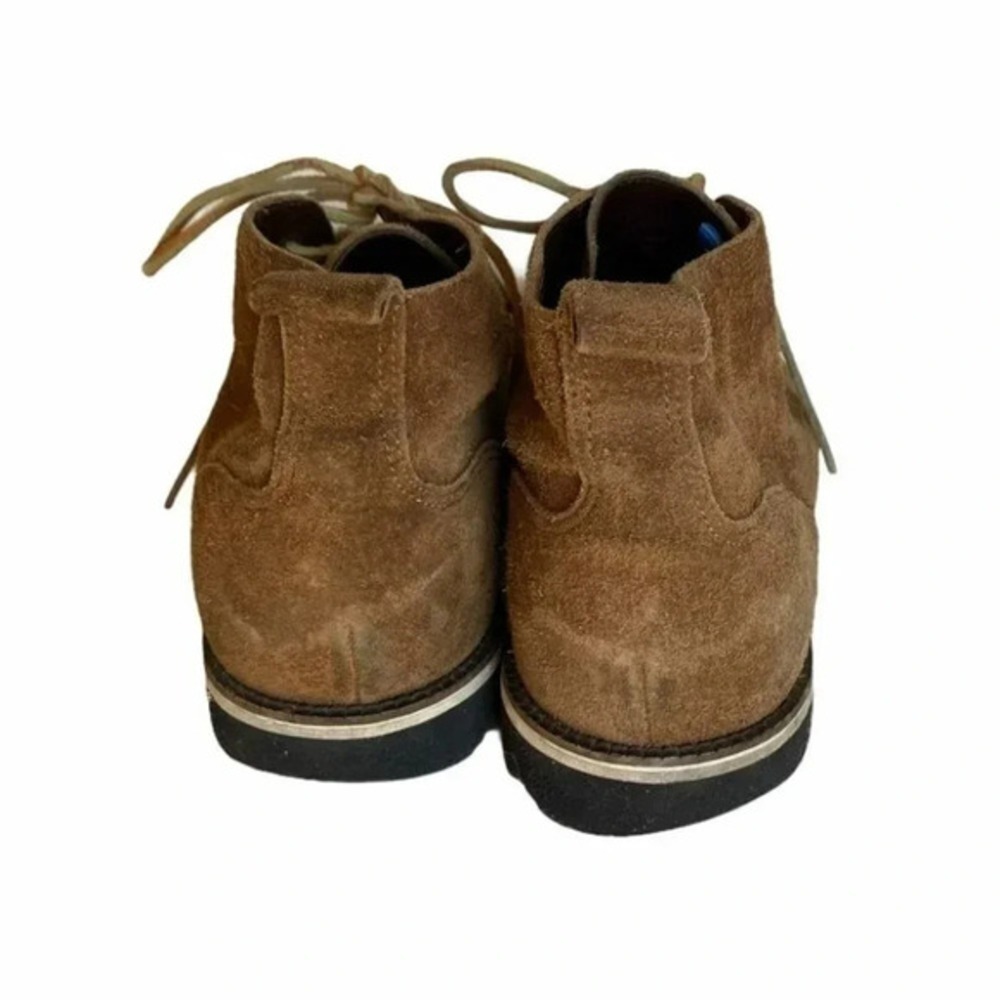 Cole Haan Mens Brown Suede Moc Toe‎ Chukka Boots C09750 Size 11.5 M - Picture 3 of 7